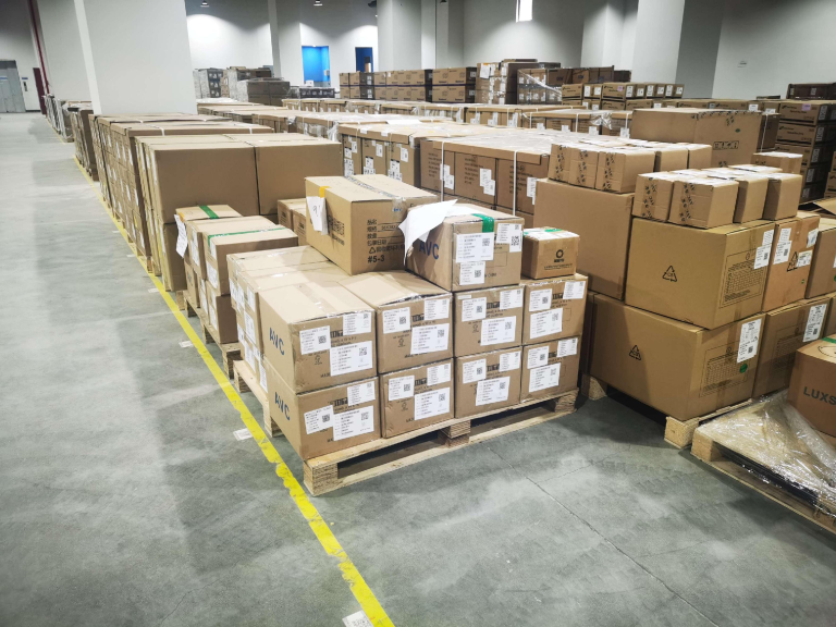 仕聚网络物流体积计量实现入库全自动登记
